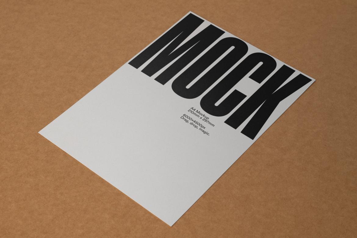 Branding Mockup Bundle 'Craft' - 6 Stationery Mockups