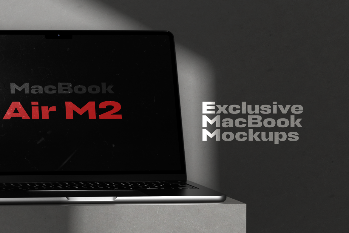 Macbook Air M2 Mockups Collection