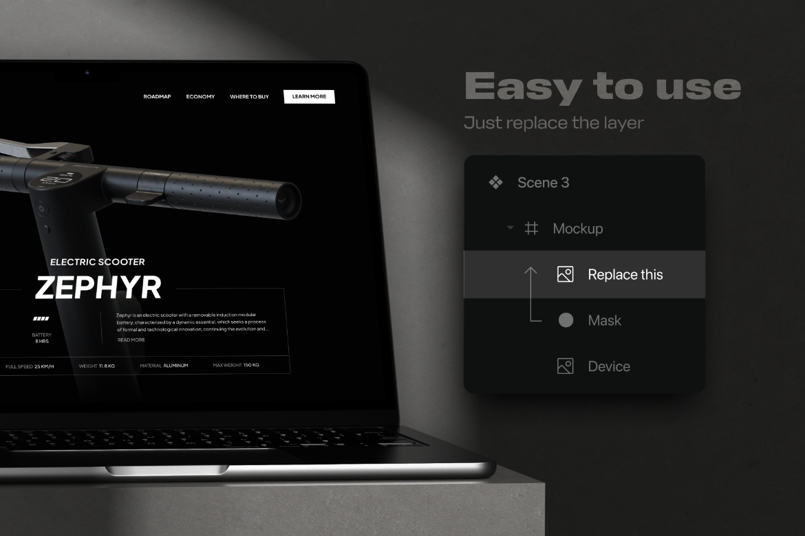 Macbook Air M2 Mockups Collection