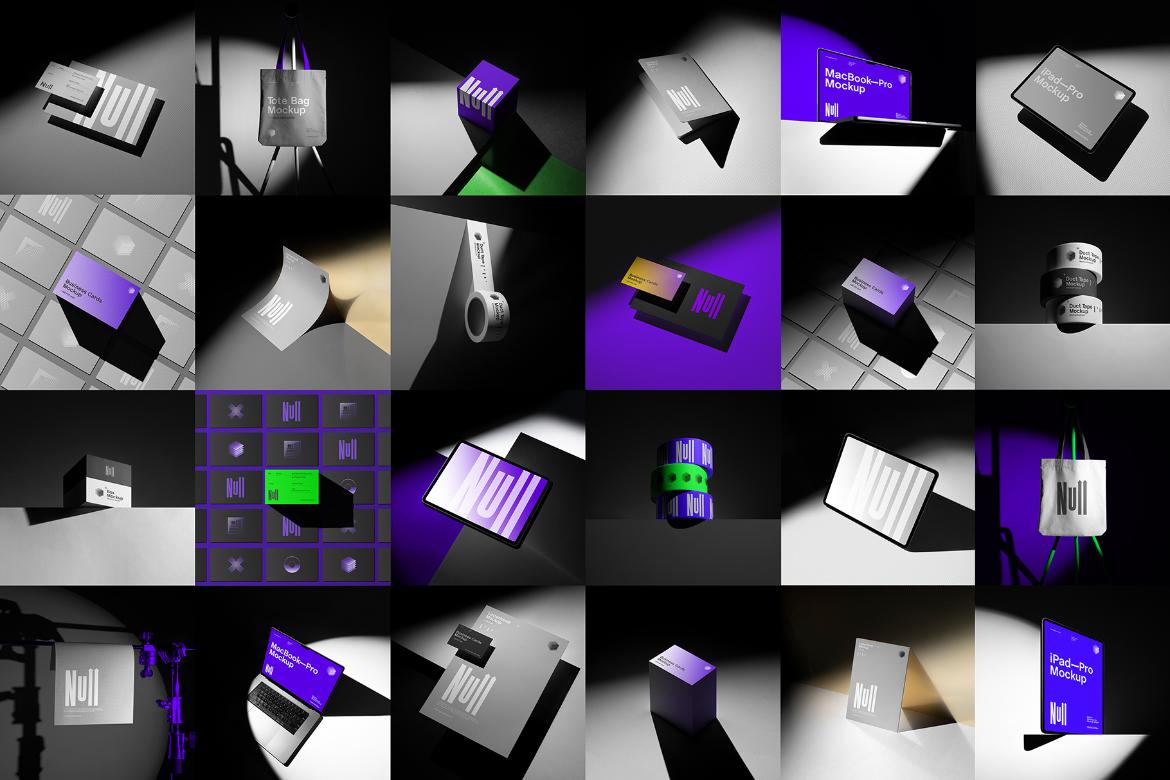 Null Branding Mockups