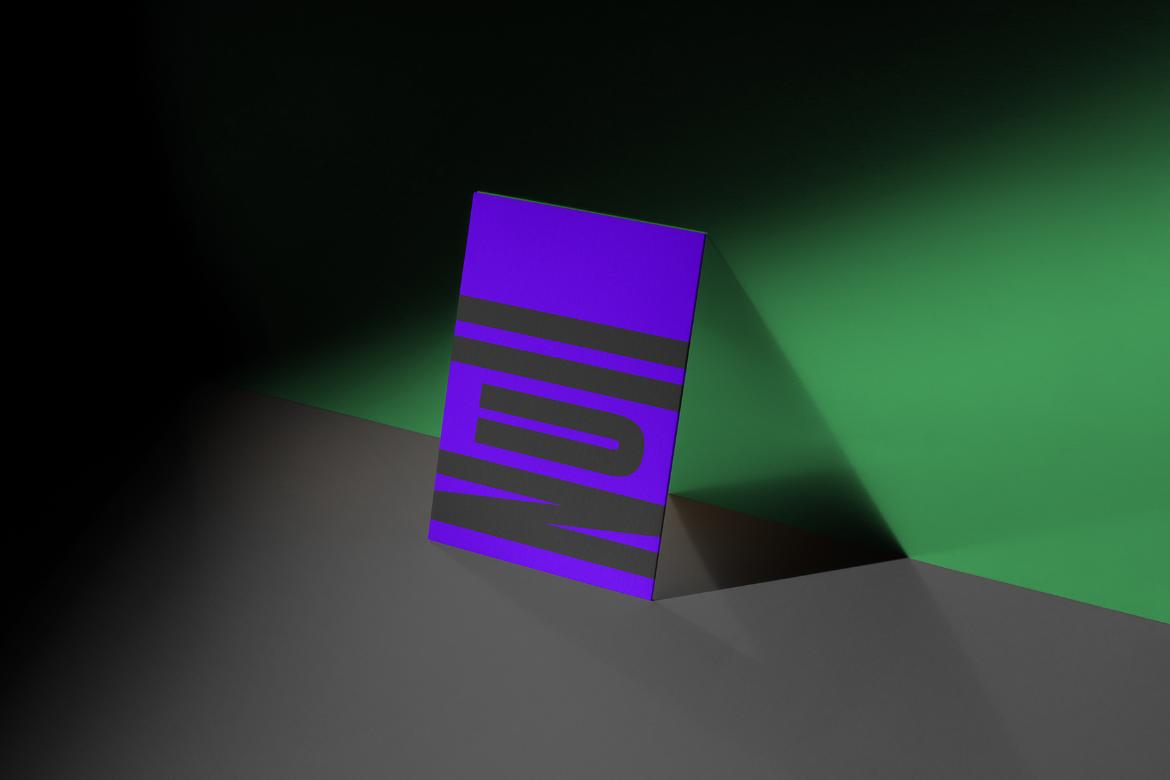 Card A6 Mockup Scene / Null Series