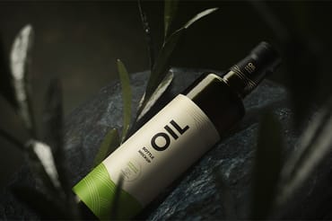 Olive Oil Bottle Mockup