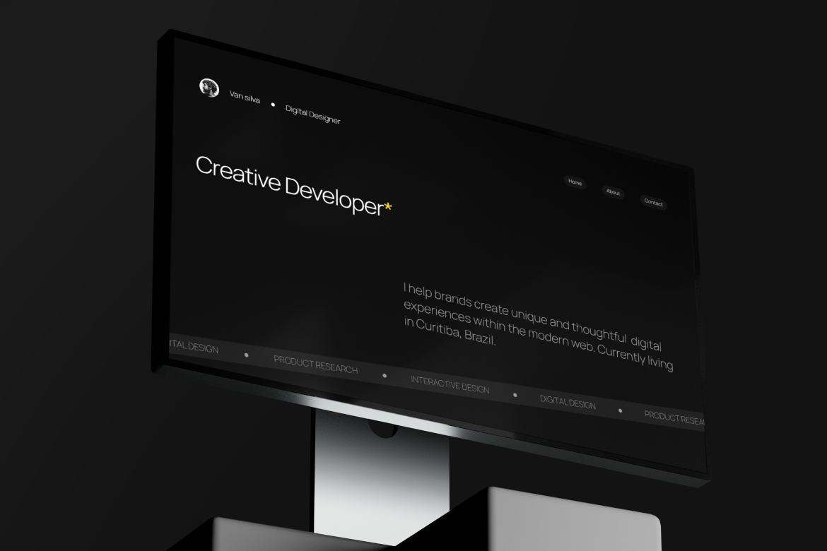 Apple Display Mockup