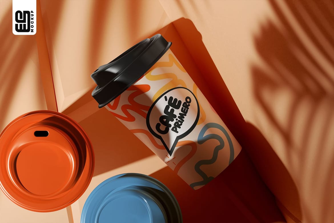 Paper Coffee Cup Mockup