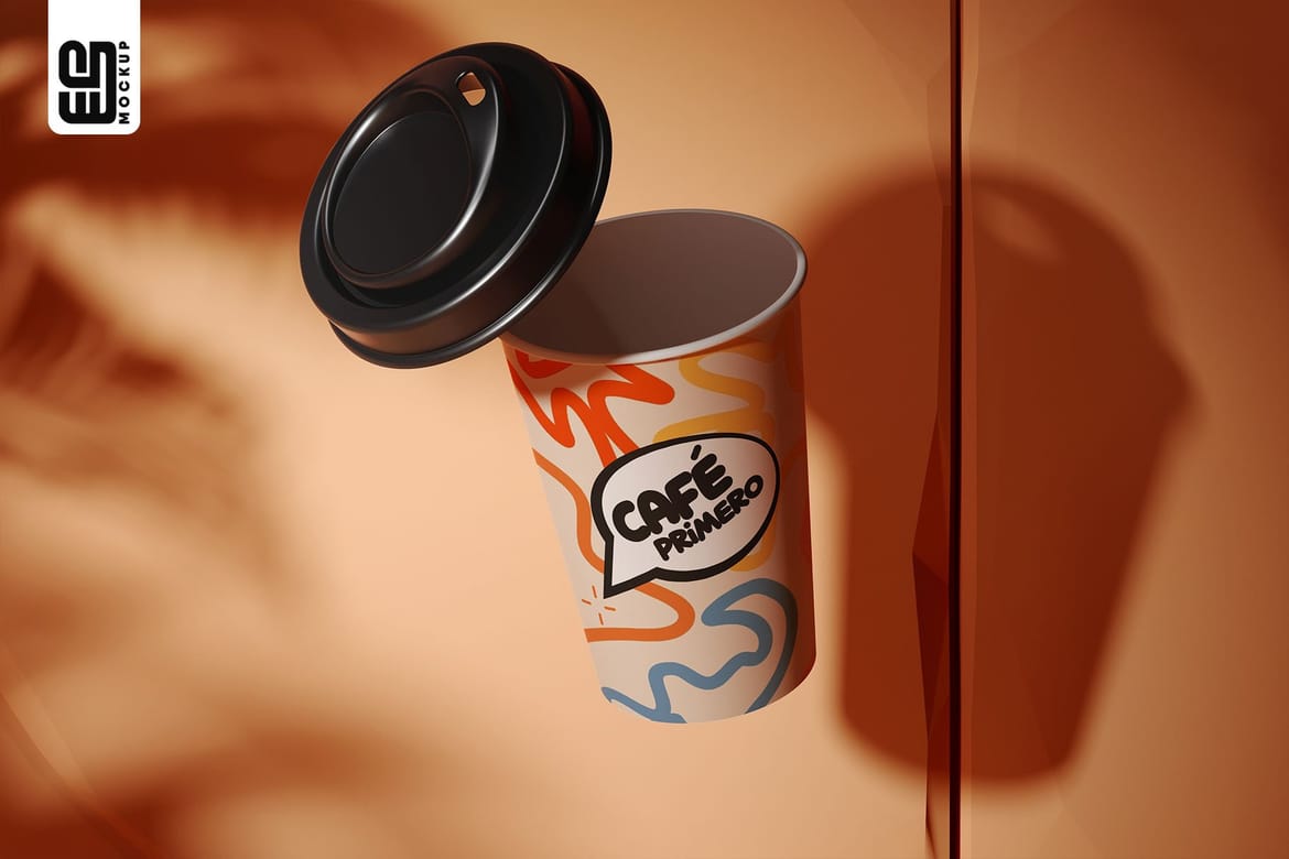 Paper Coffee Cup Mockup
