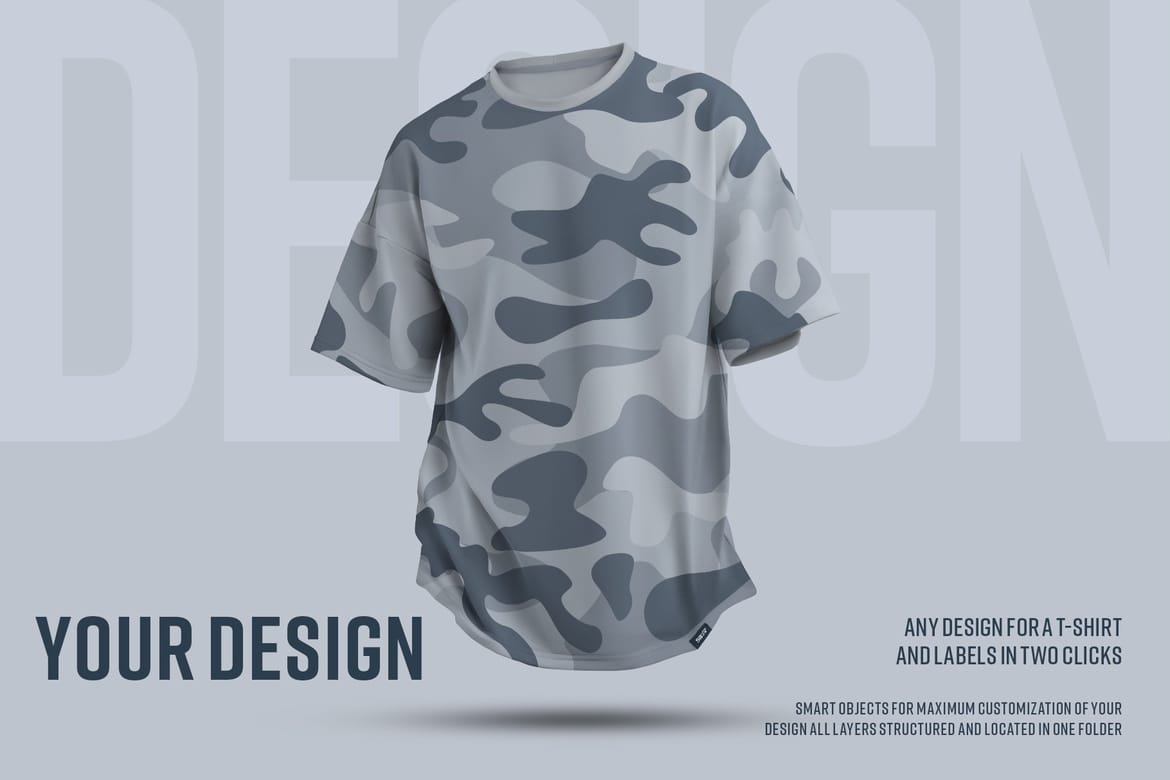 Oversize T-shirt Mockups Kit