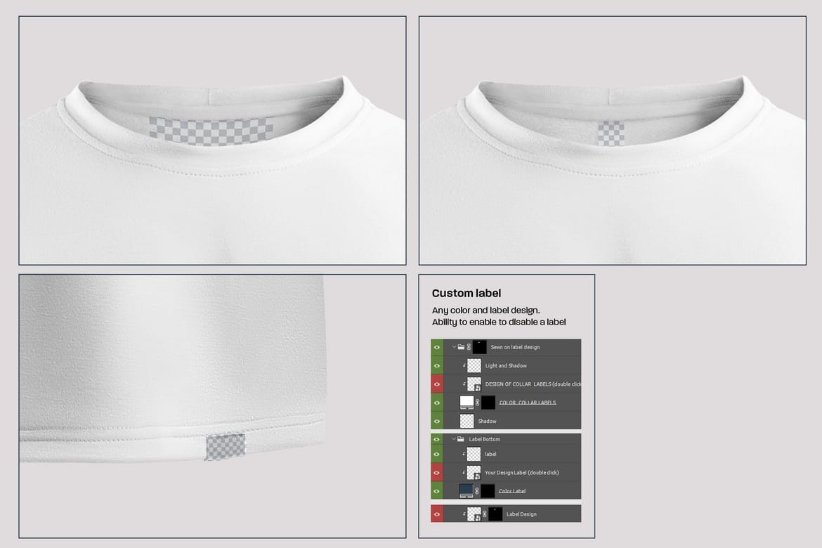 Oversize T-shirt Mockups Kit