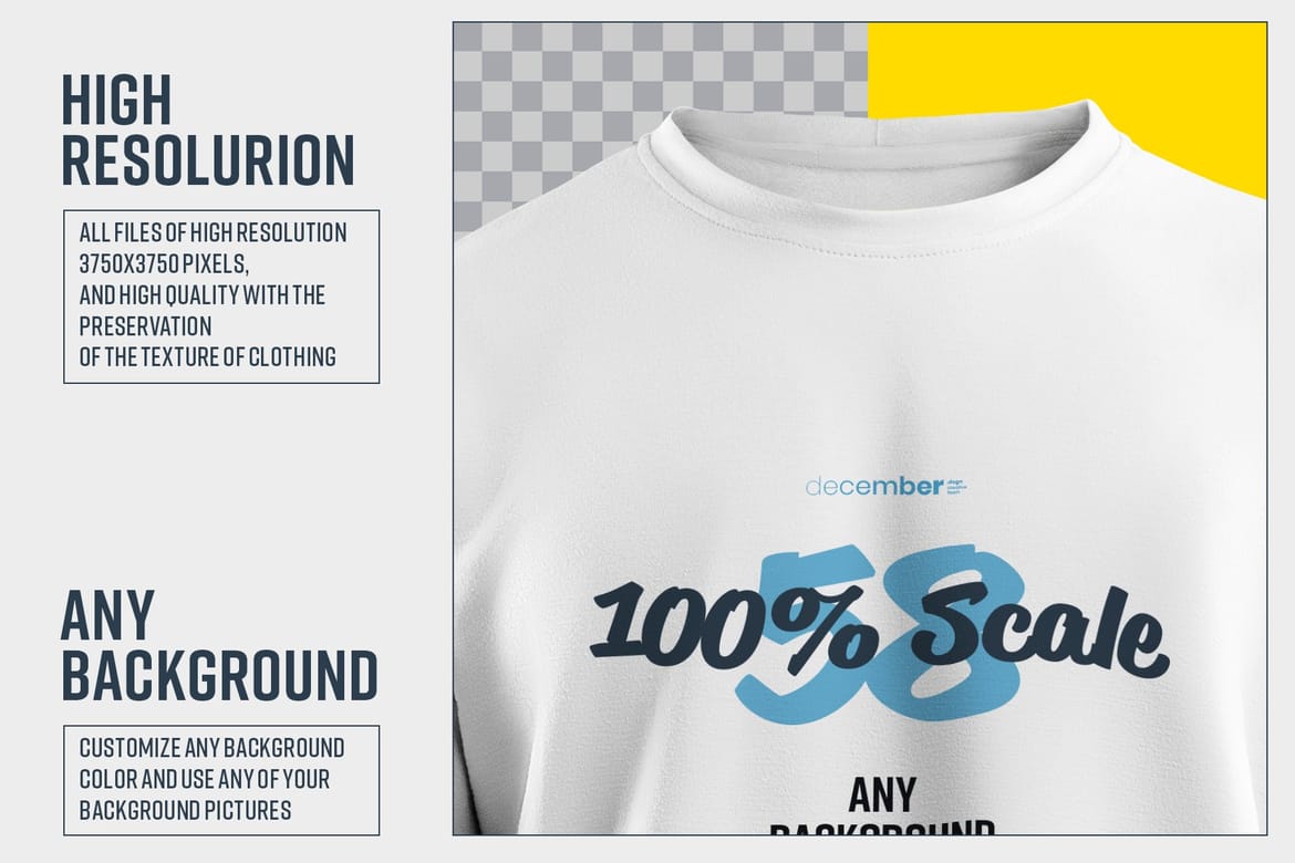 Oversize T-shirt Mockups Kit
