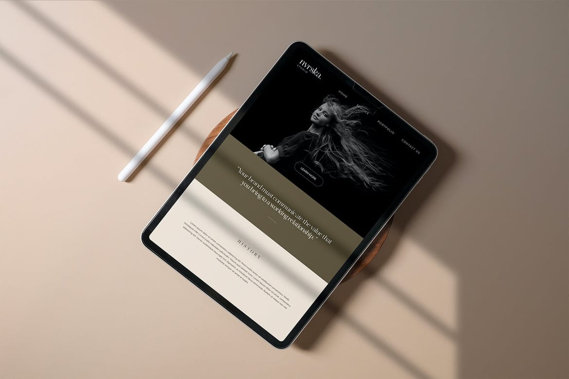 iPad Pro Photo Mockup #04