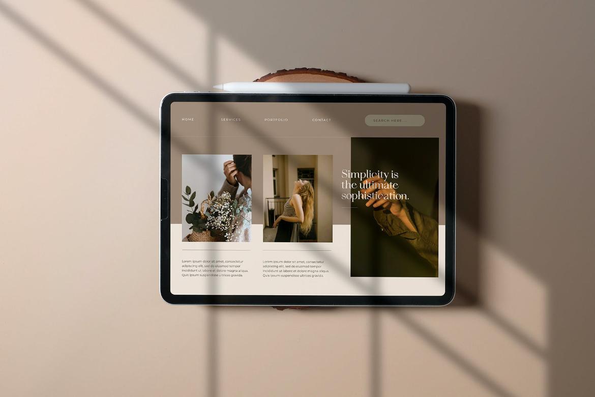 iPad Pro Photo Mockup #02