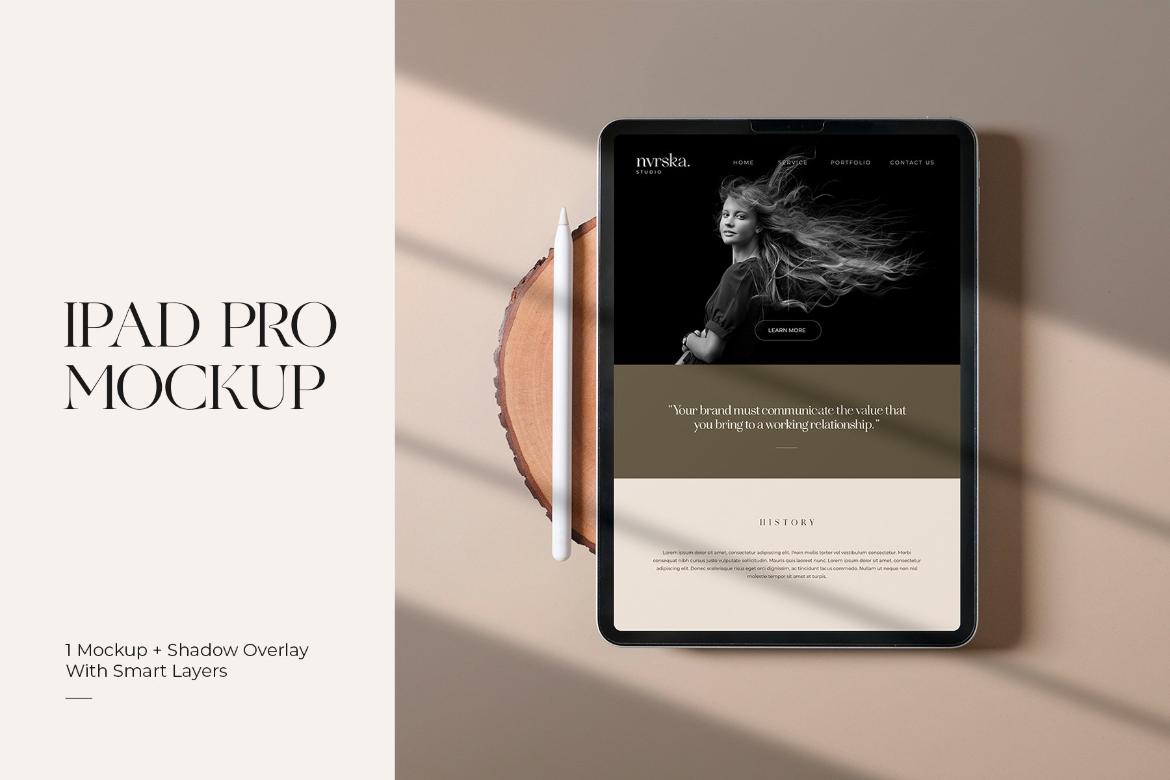 iPad Pro Photo Mockup #01
