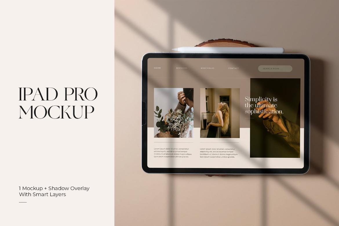 iPad Pro Photo Mockup #02