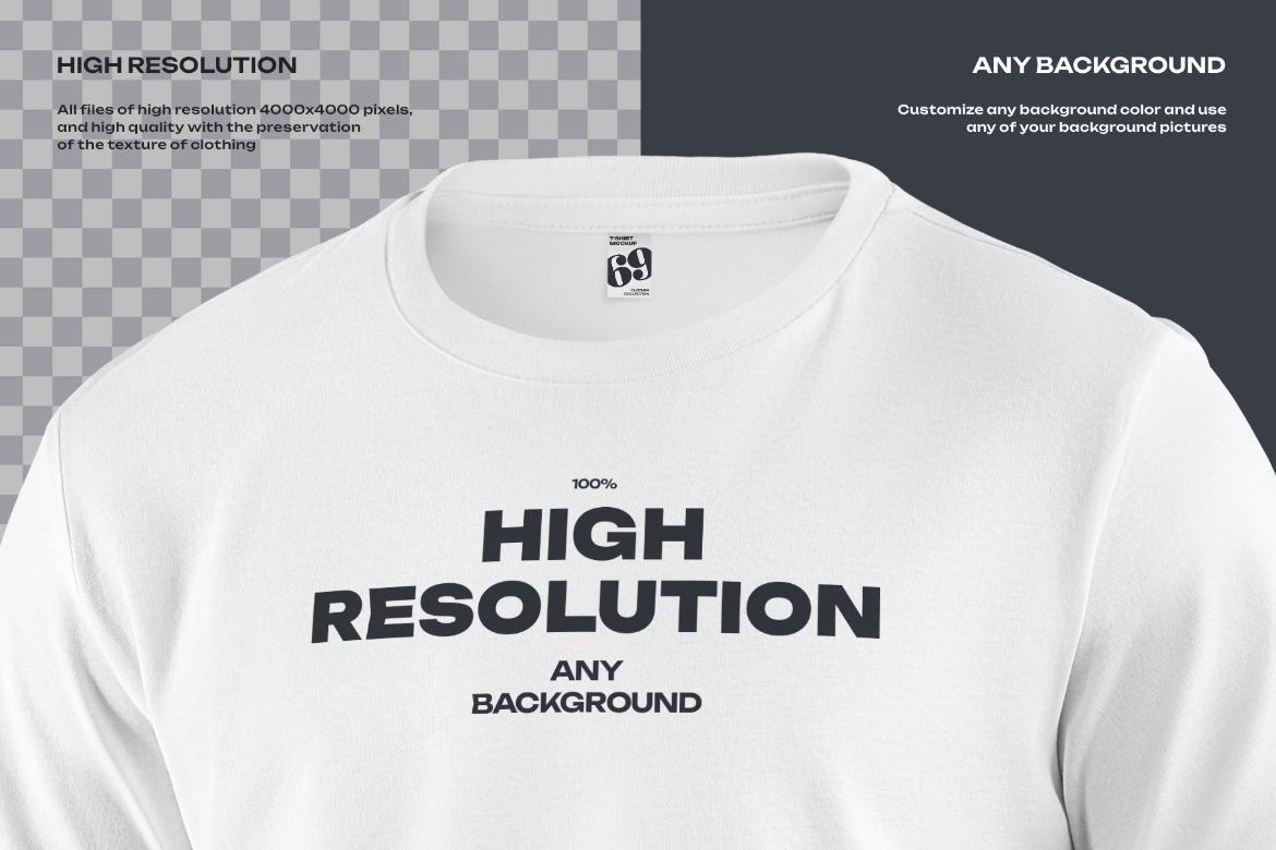 7 Mockups Man T-Shirt