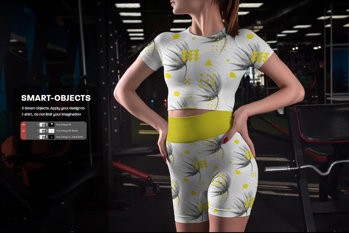Sport Top and Shorts Mockups