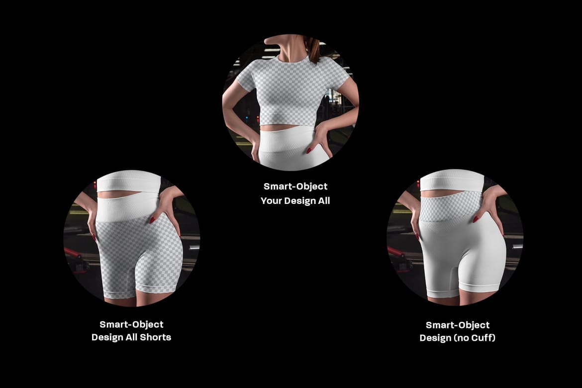 Sport Top and Shorts Mockups