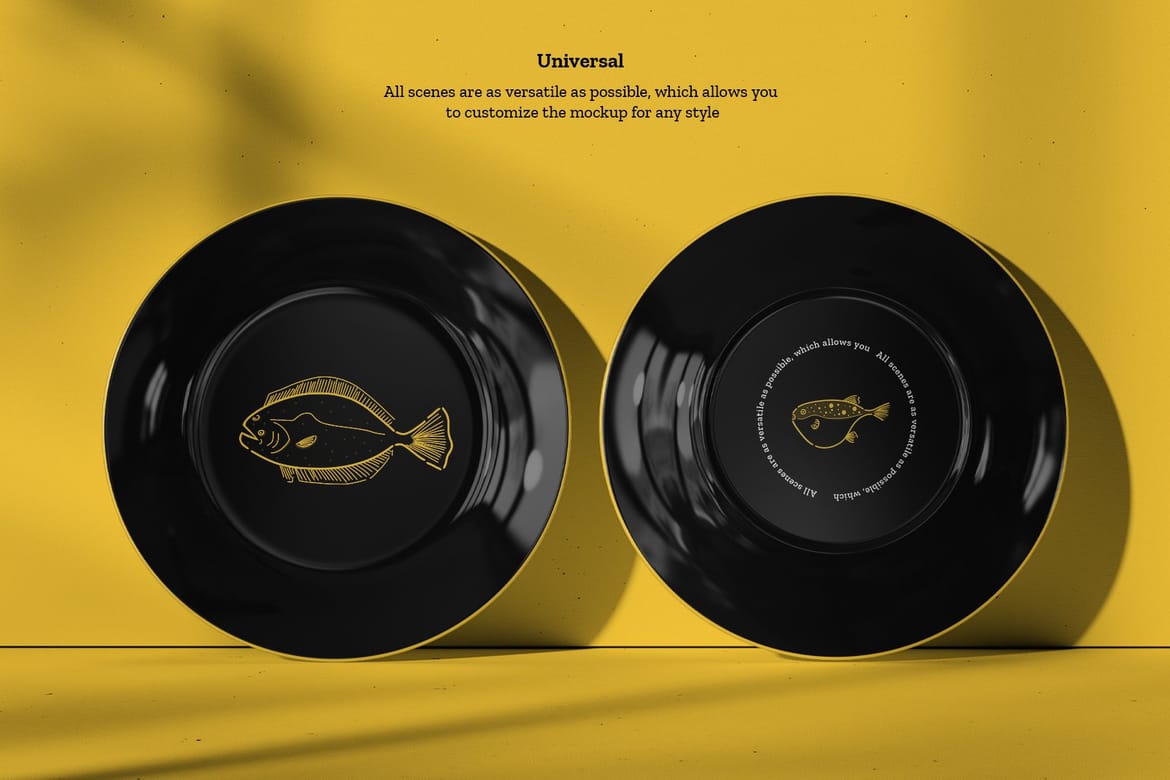 Ceramic Plates Mockups