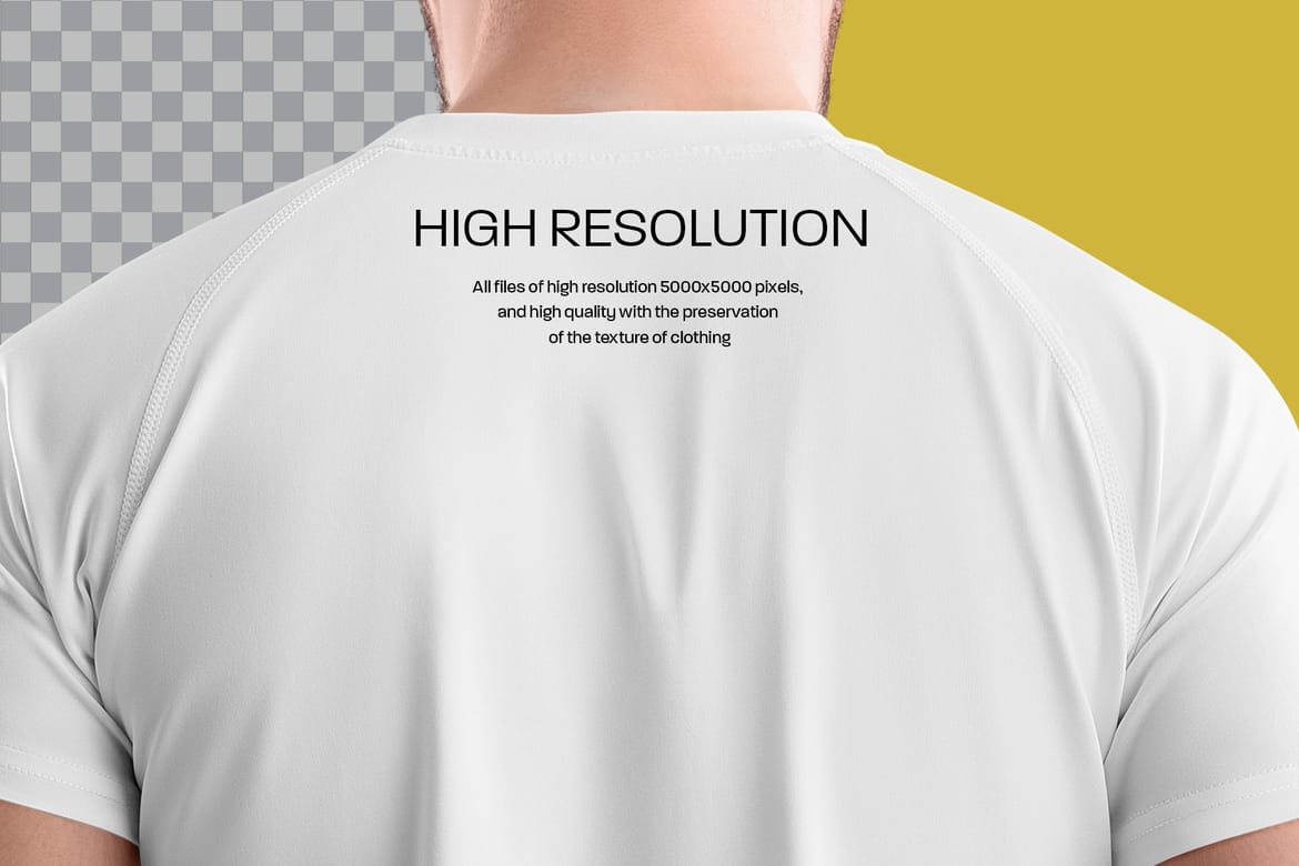 Men's T-Shirt and Shorts Mockups