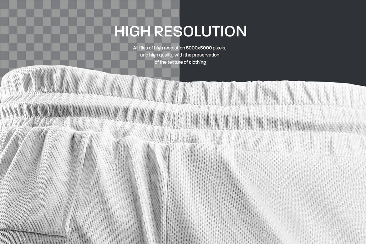 Shorts Compression Liner Mockups