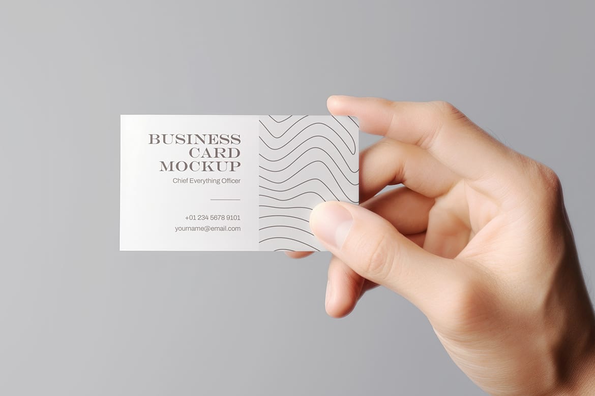 Business Card Mockup