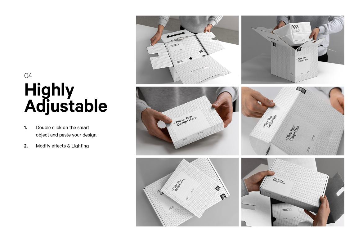 12x Unboxing Mockup Bundle