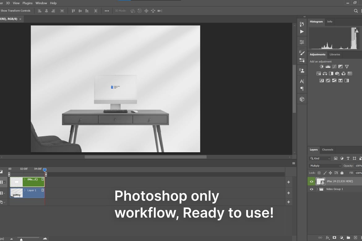 iMac - Putih Mockups Series