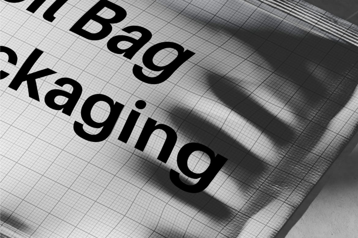 Foil Bag Packaging Free Mockup