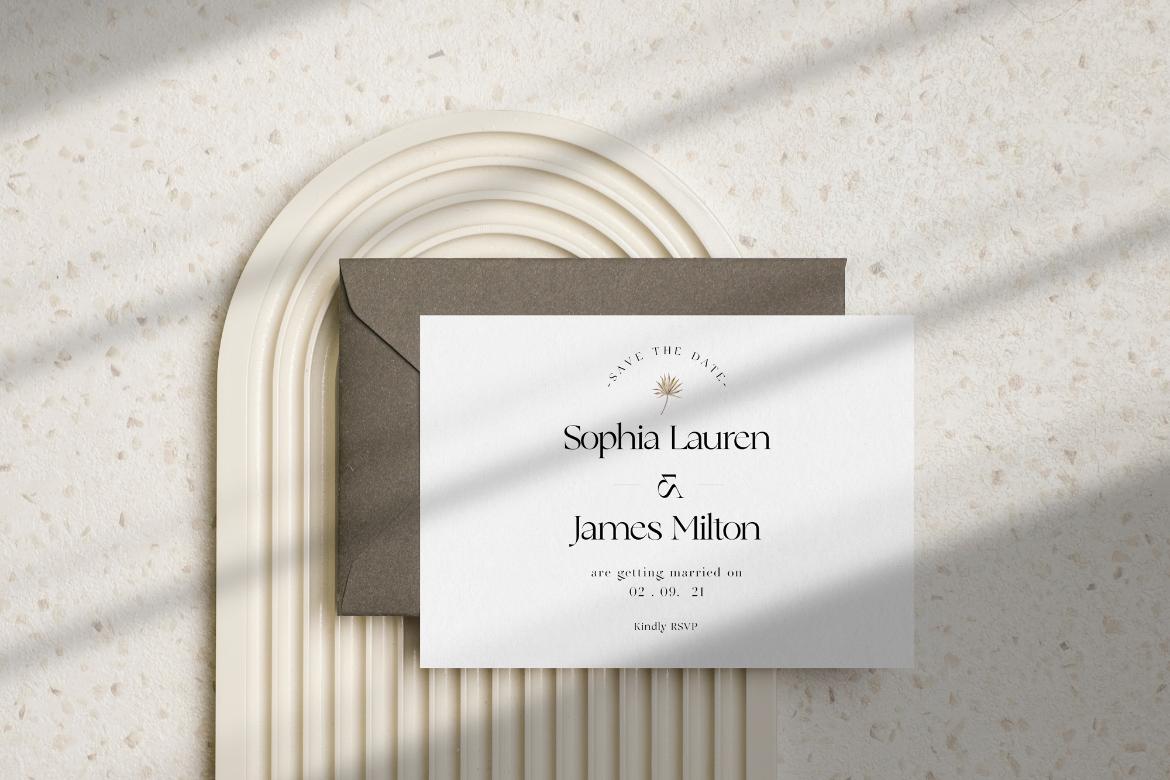 Wedding 5x7 Card Photo Mockups #02