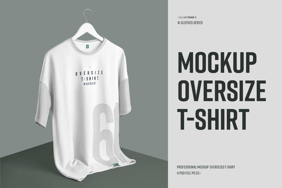 11 Mockups Oversize T-shirt