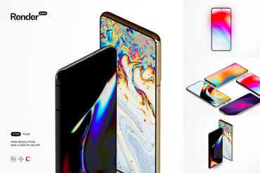 Galaxy S21 Ultra Mockup Set