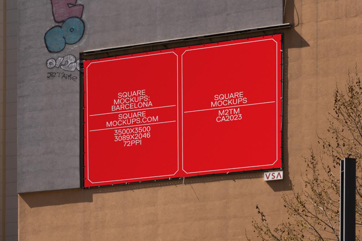 Billboard Mockup Scene 0001 Barcelona Series