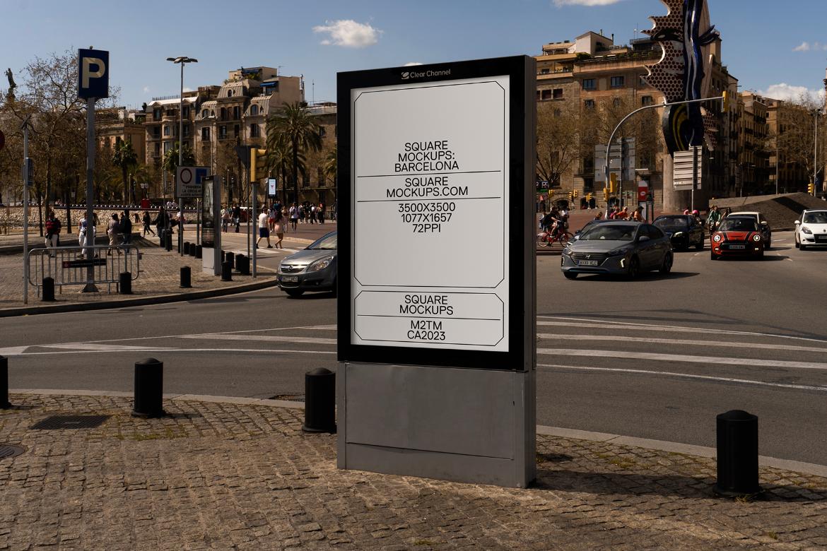Poster Mockup Scene 0003 Barcelona Series