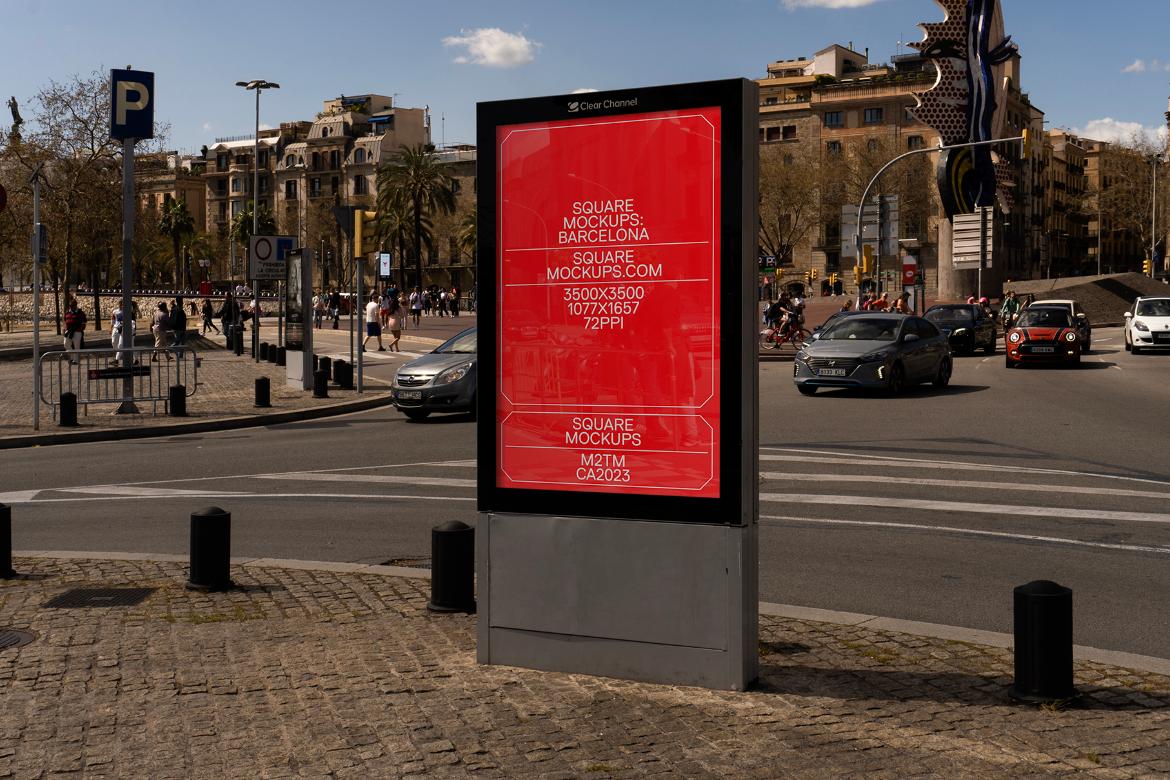 Poster Mockup Scene 0003 Barcelona Series