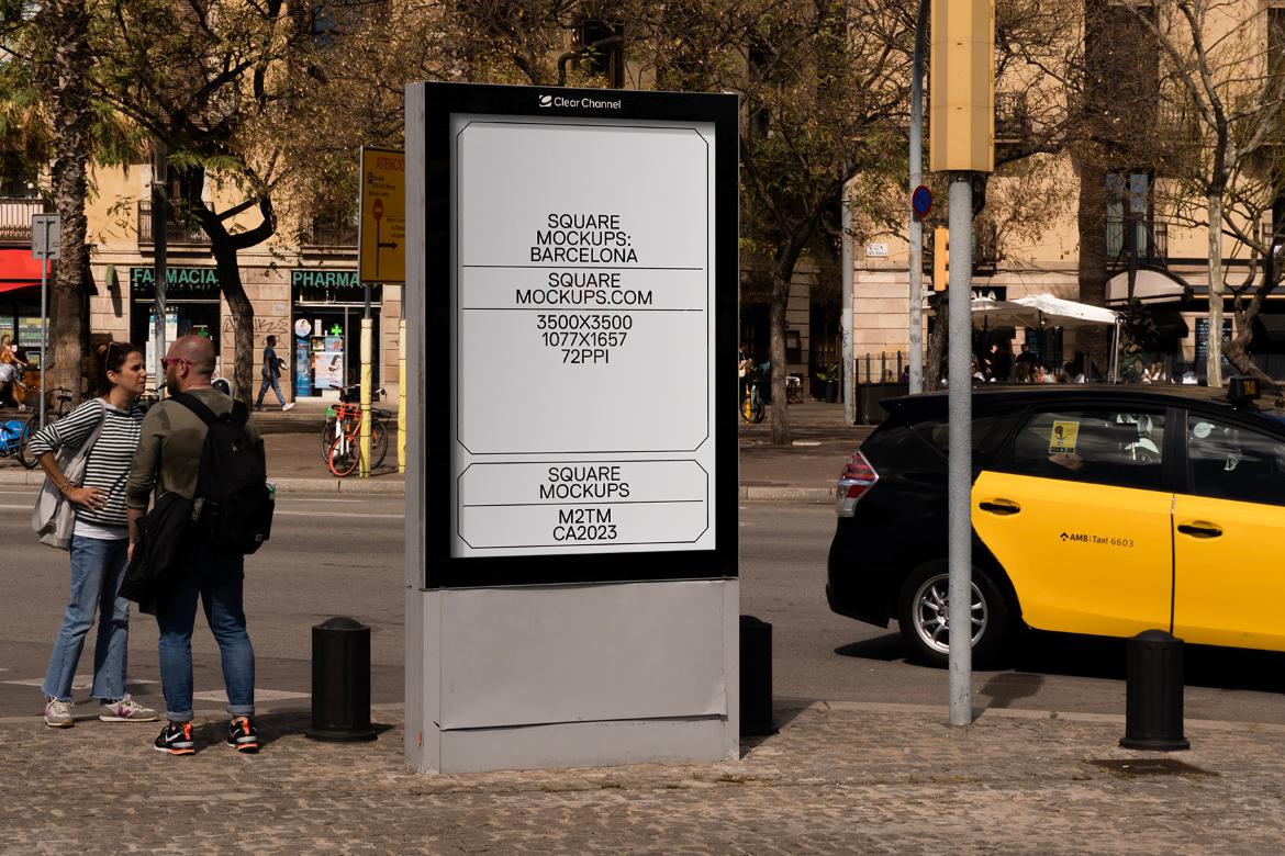 Poster Mockup Scene 0004 Barcelona Series
