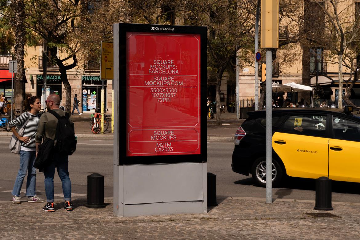 Poster Mockup Scene 0004 Barcelona Series
