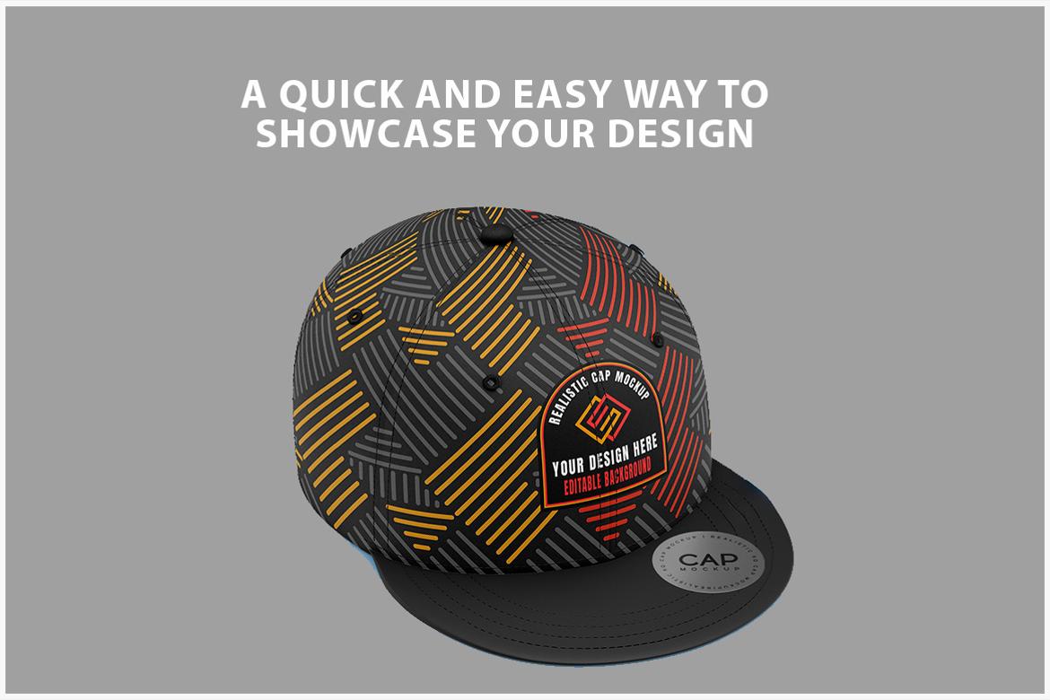 Cap Mockup - 6 Views