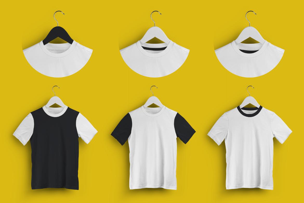 12 Mockups of a Children's T-shirt in Different Styles