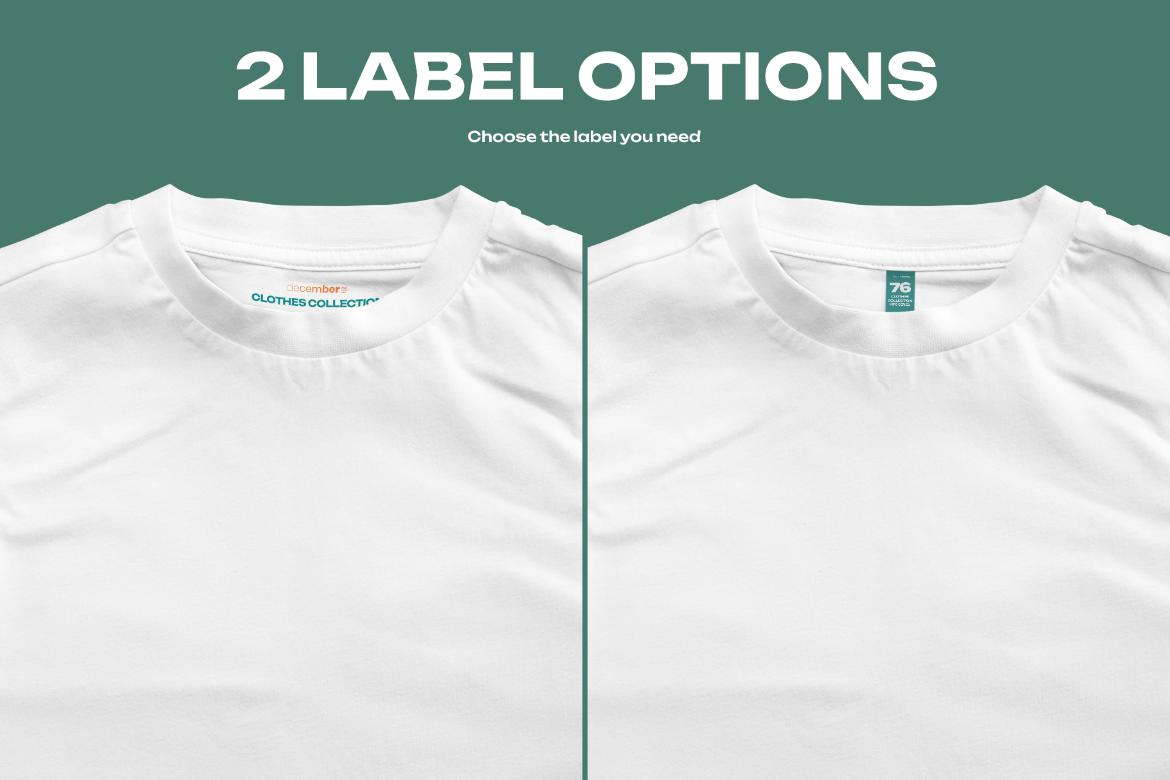 12 Mockups of a Children's T-shirt in Different Styles