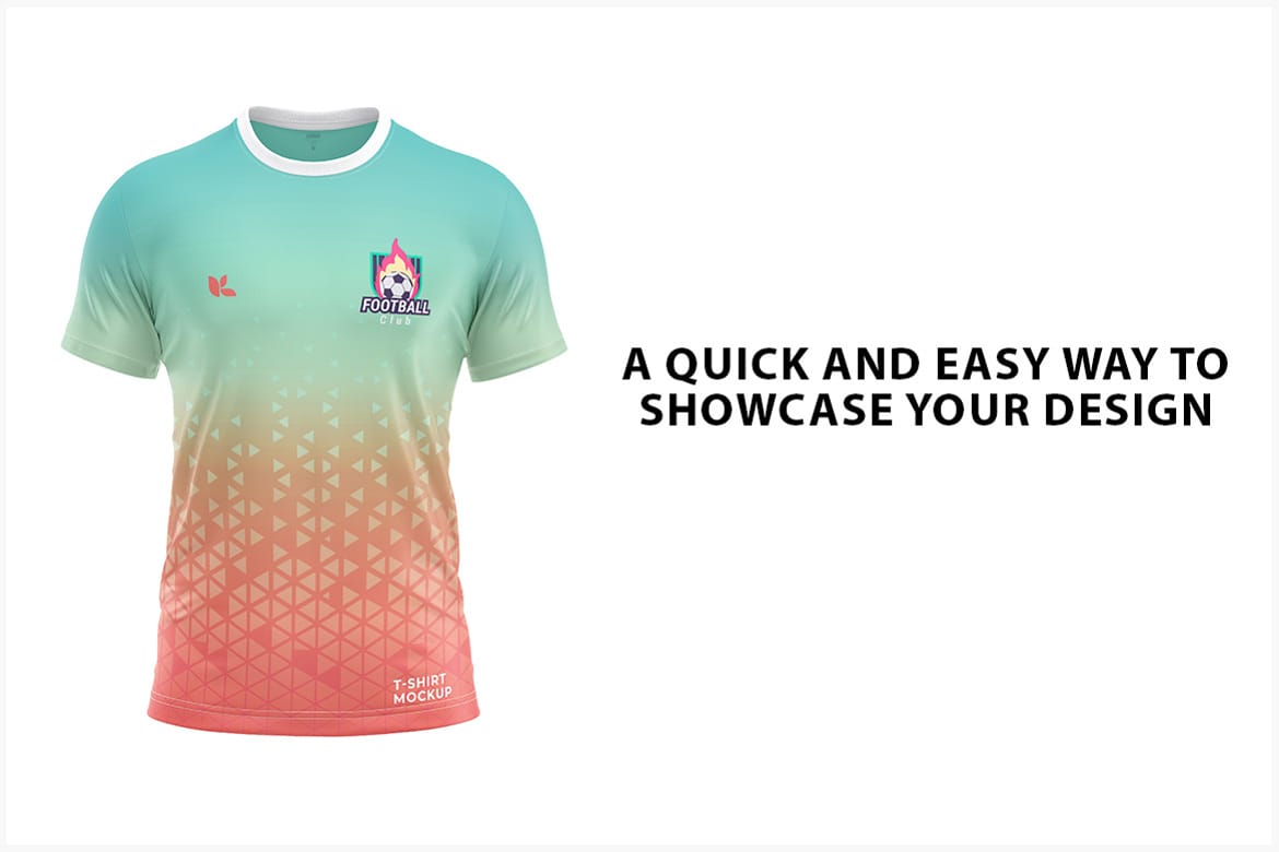 T-Shirt Mockup - Front View