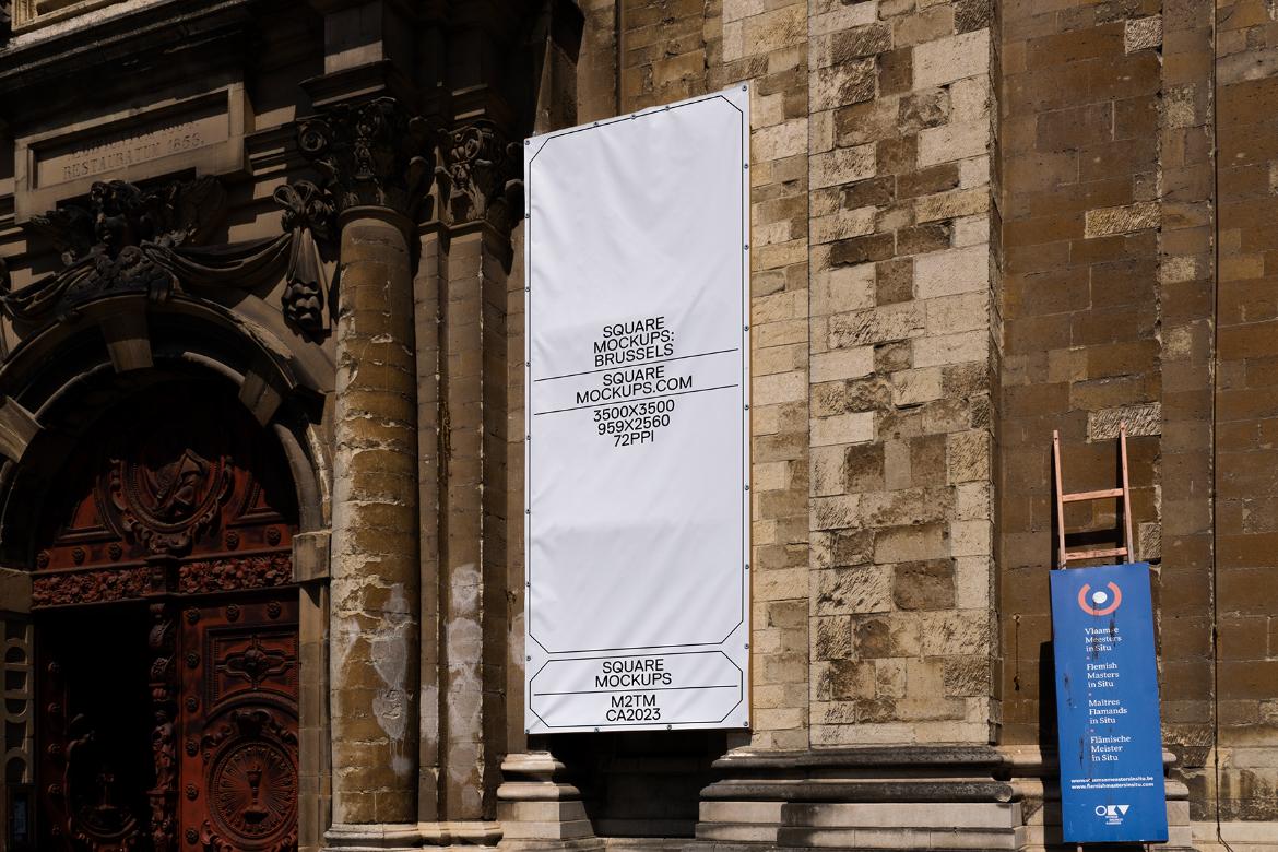 Banner Mockup Scene 0012 Brussels Series