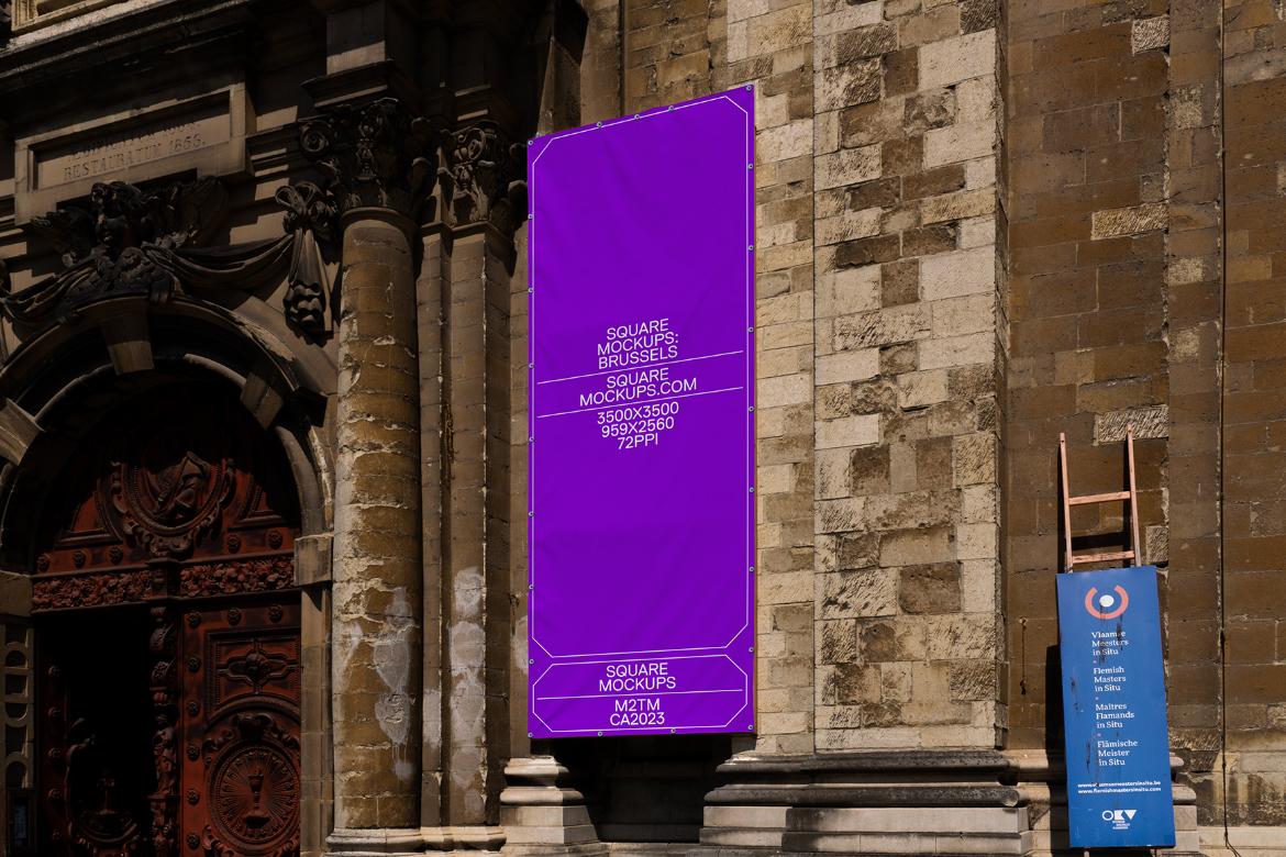 Banner Mockup Scene 0012 Brussels Series