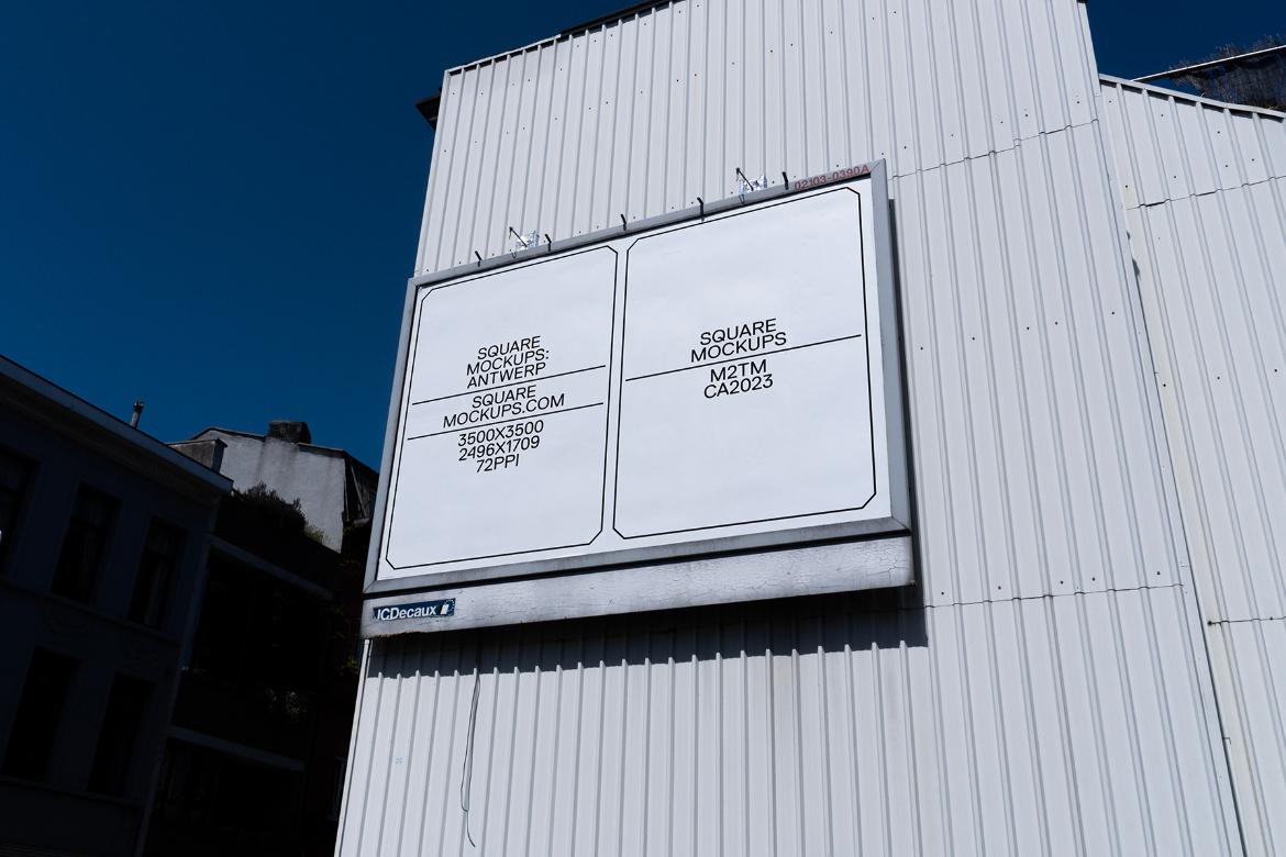 Billboard Mockup Scene 0002 Antwerp Series