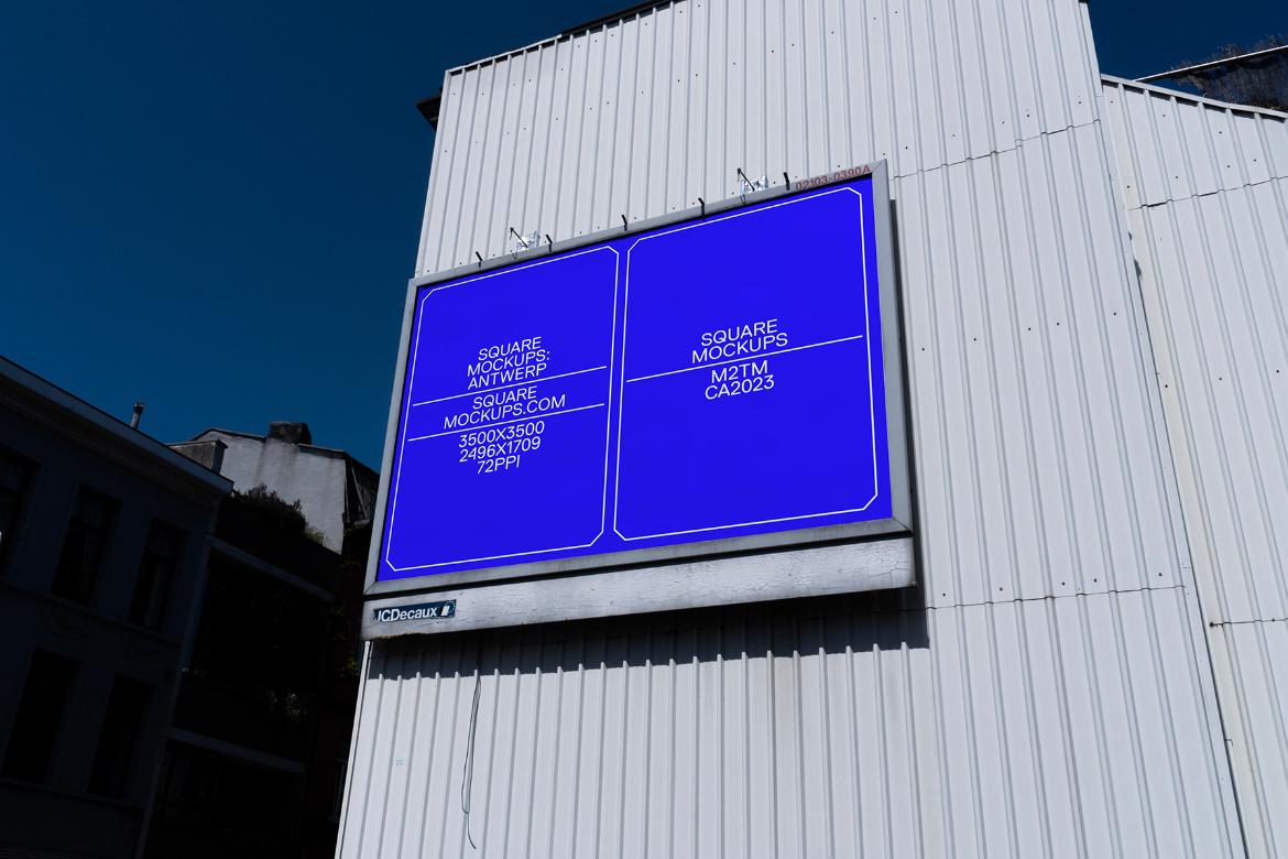 Billboard Mockup Scene 0002 Antwerp Series