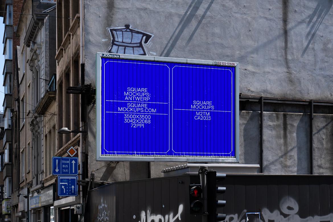 Billboard Mockup Scene 0003 Antwerp Series