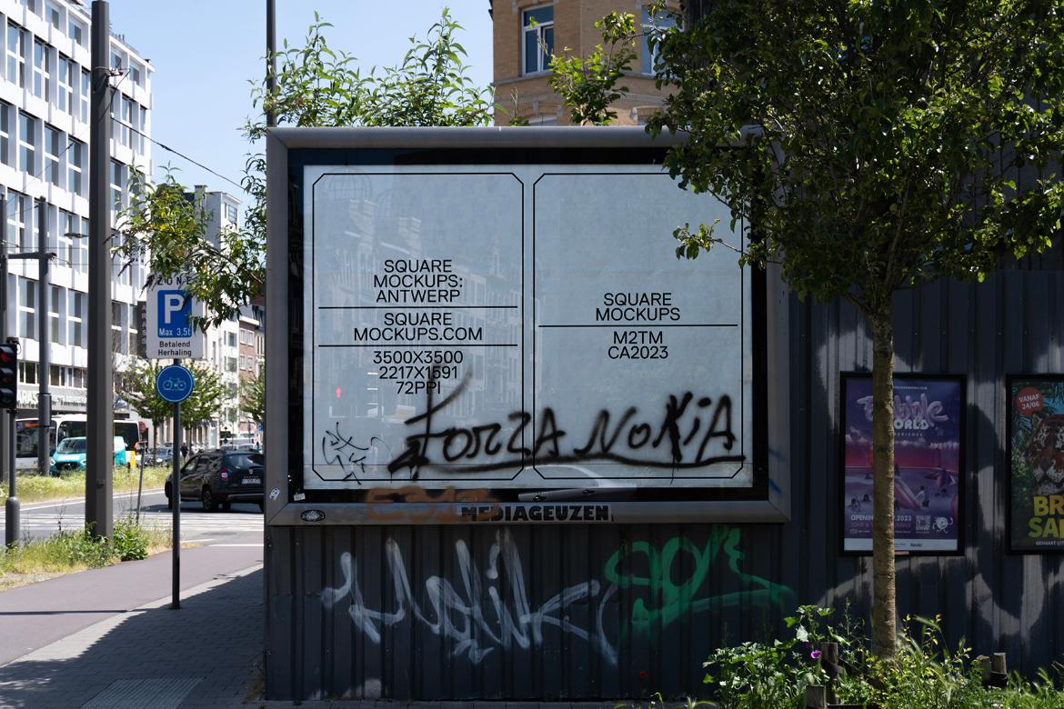 Billboard Mockup Scene 0004 Antwerp Series