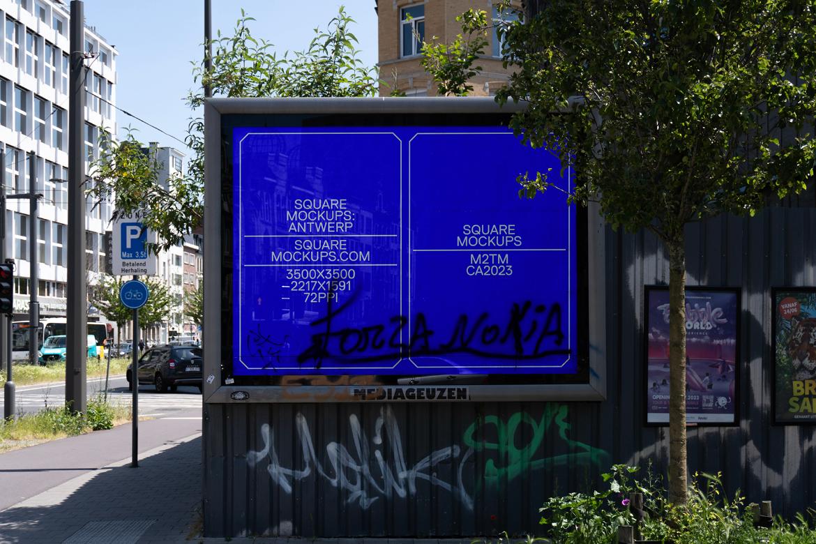 Billboard Mockup Scene 0004 Antwerp Series