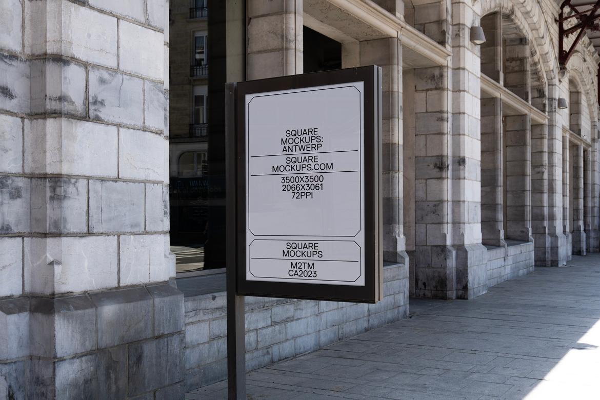 Poster Mockup Scene 0010 Antwerp Series