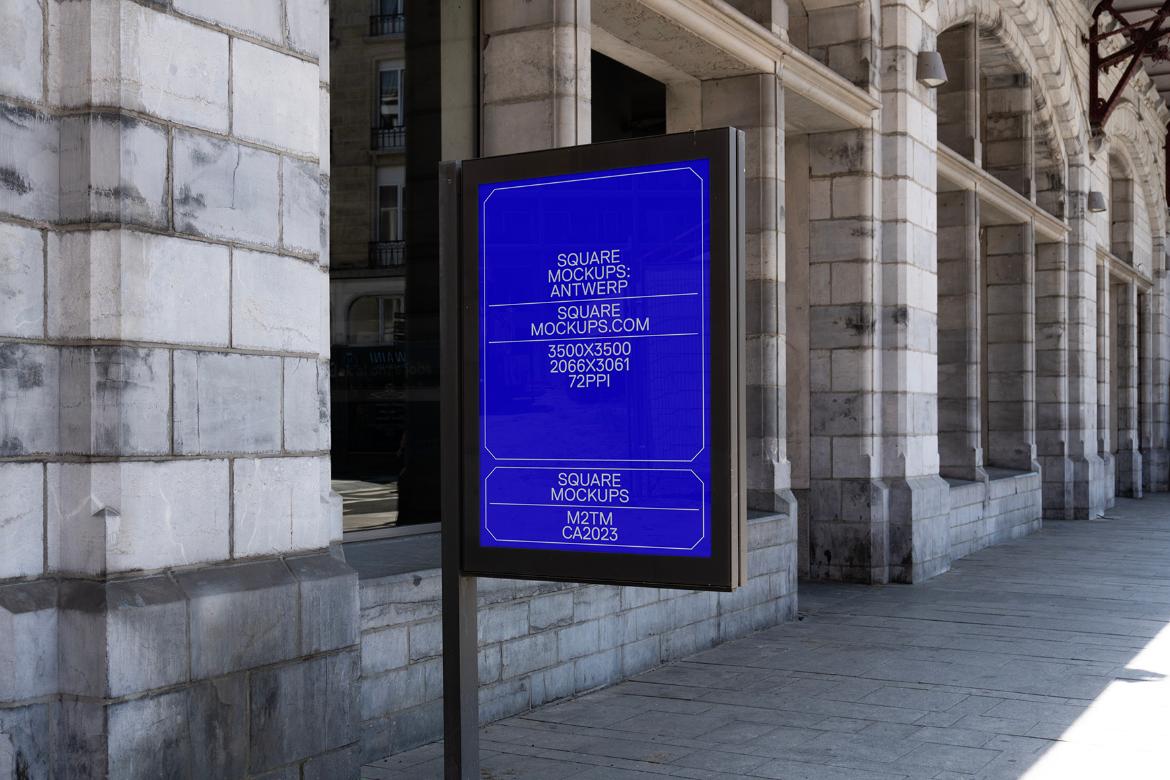 Poster Mockup Scene 0010 Antwerp Series
