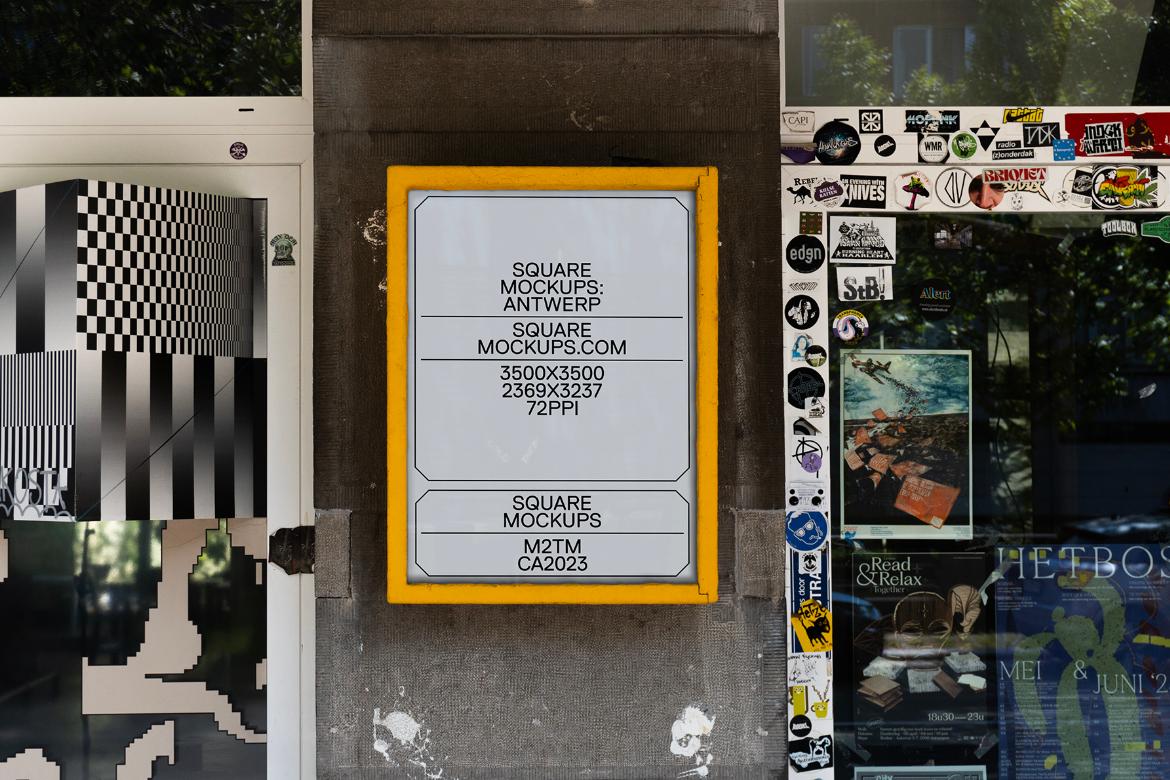Poster Mockup Scene 0012 Antwerp Series