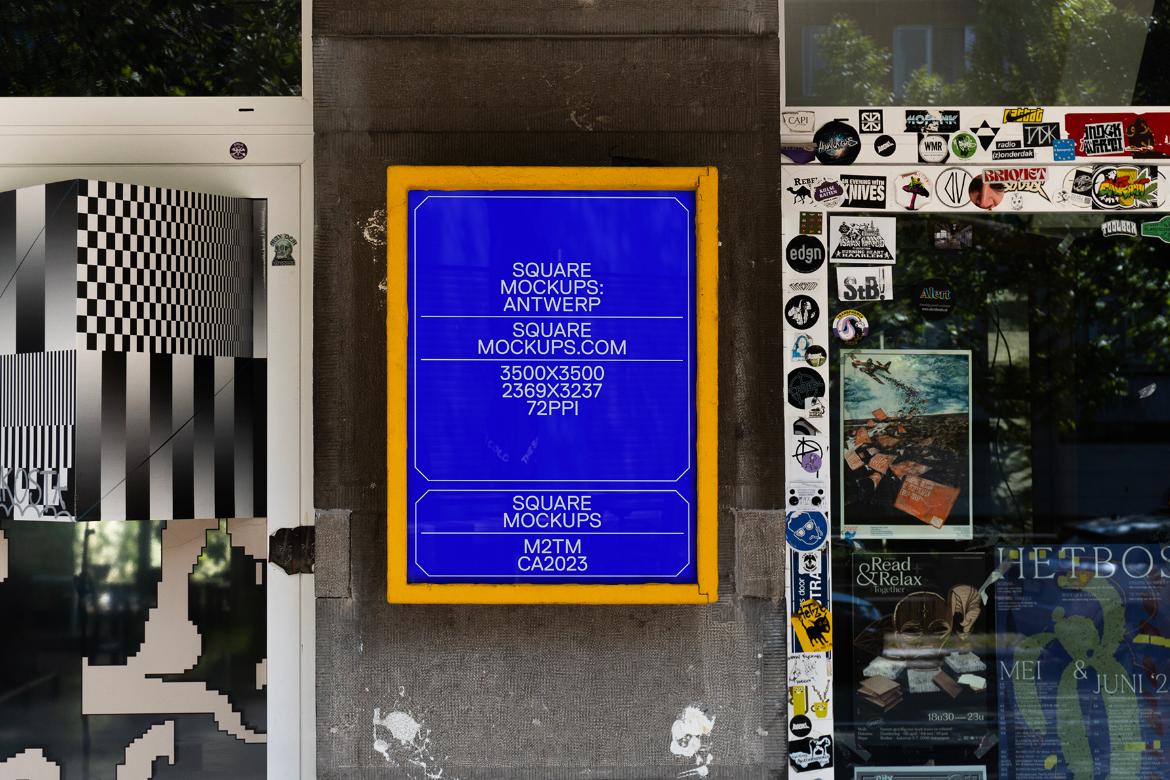 Poster Mockup Scene 0012 Antwerp Series