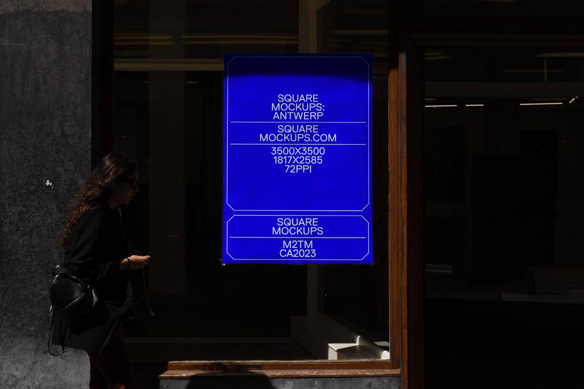 Poster Mockup Scene 0013 Antwerp Series